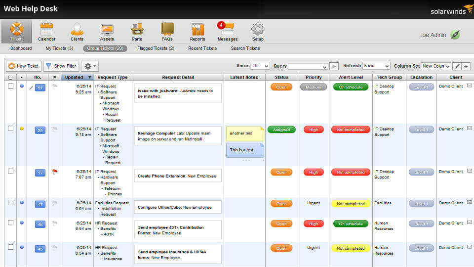 Web Help Desk Unipress Software